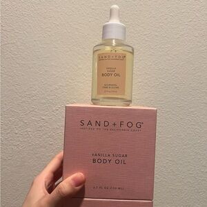 NEW Sand + Fog VANILLA SUGAR Body Oil